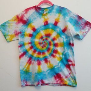 Men's L, NWT, One-of-a-kind, Hand tied & dyed Tee